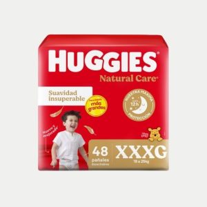 Pañales Premium Huggies Natural Care XXXG