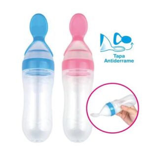 cuchara autoadministrable. silicona