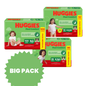 Pañales Huggies Flexi Comfort Big Pack