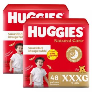 " 2 "   Huggies Natural Care XXXG (Bolson)
