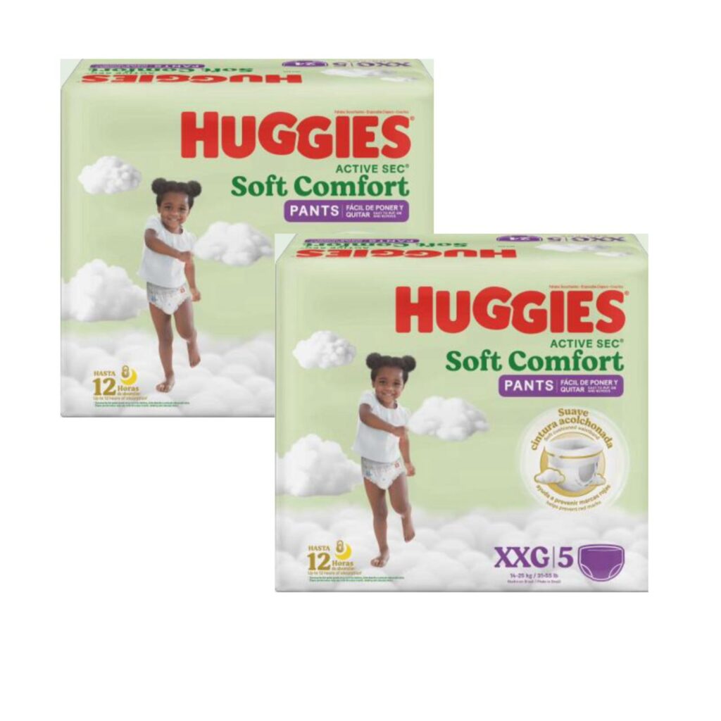 PROMO x2 HUGGIES Soft Comfort PANTS XXG x24